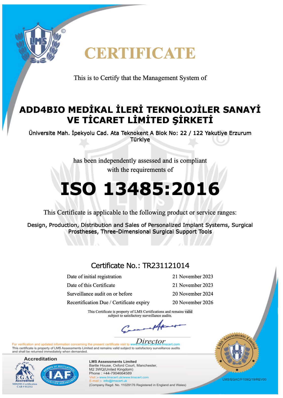 ISO 13485